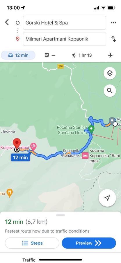 Apartman Pahuljica Kopaonik Eksteriør bilde